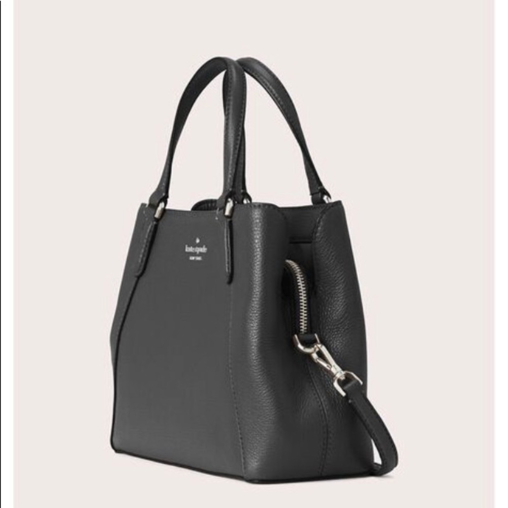 Jackson medium triple compartment satchel